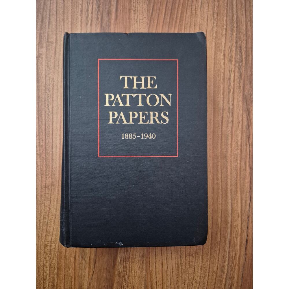 The Patton Papers Volume 1: 1885-1940 by Martin Blumenson USED POOR CONDITION S4
